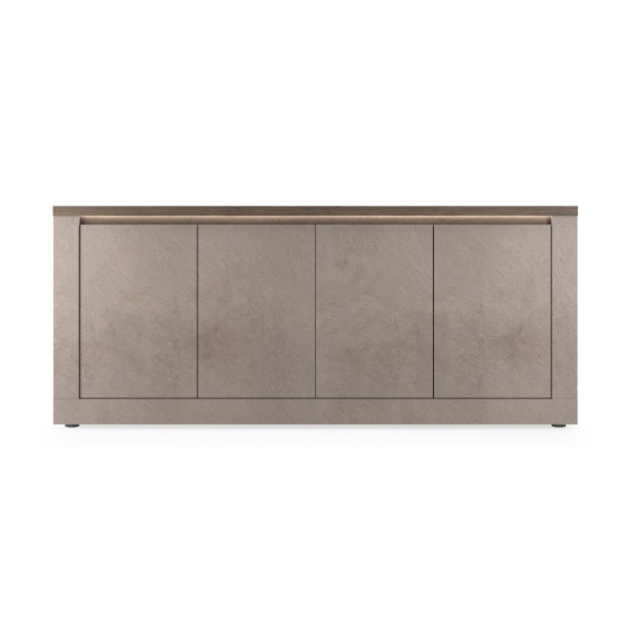 Buffet 4 portes SASHA coloris mercure