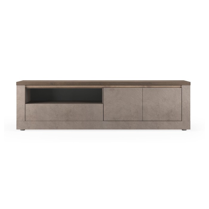 Meuble TV SASHA mercure 2 portes