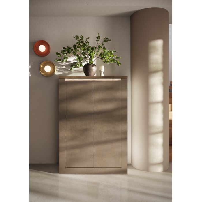 Buffet haut SASHA mercure mise en situation dans un décor 3D