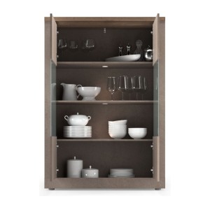 Vitrine SASHA mercure 2 portes ouvertes