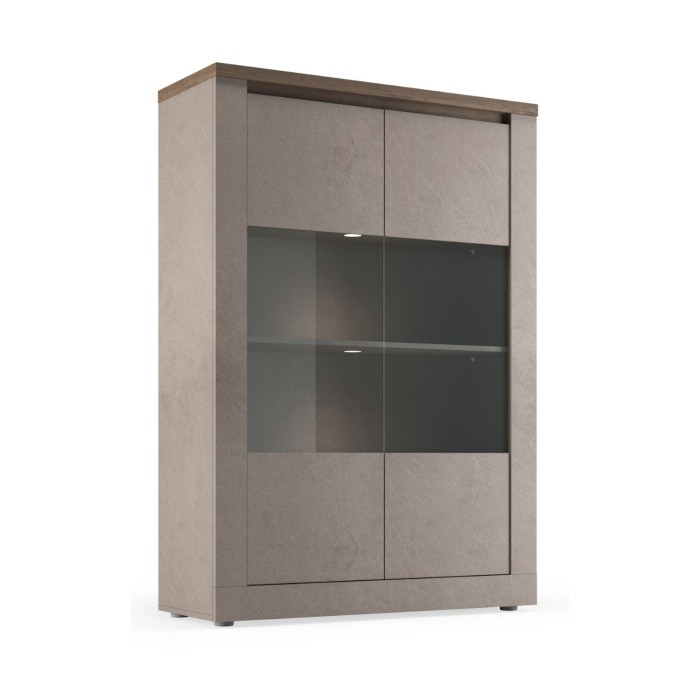 Vitrine SASHA mercure 2 portes