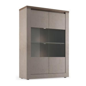 Vitrine SASHA mercure 2 portes