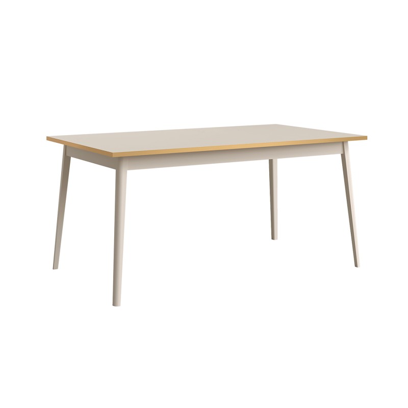 Table de salle à manger design AZURÉA – 180 cm – Coloris sable