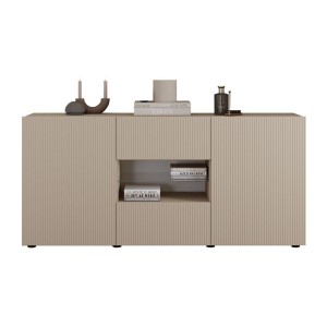 Buffet SCENA 2 portes et 2 tiroirs cachemire