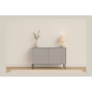 Buffet ISIS – 2 portes – Gris – 105x89x41