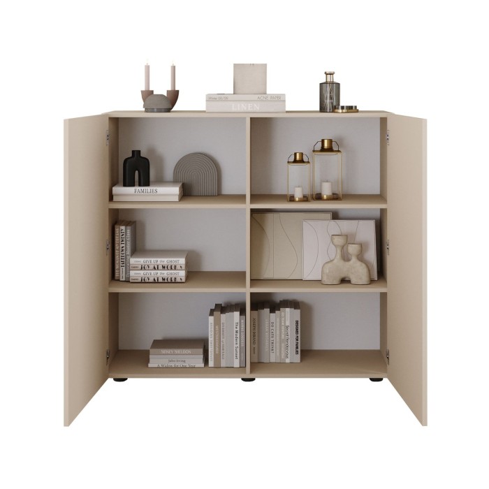 Buffet haut SCENA cachemire ouvert