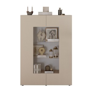 Vitrine SCENA 2 portes cachemire