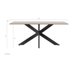 Table GWEN cachemire dimensions