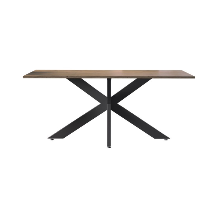 Table GWEN chêne mercure sous un autre angle