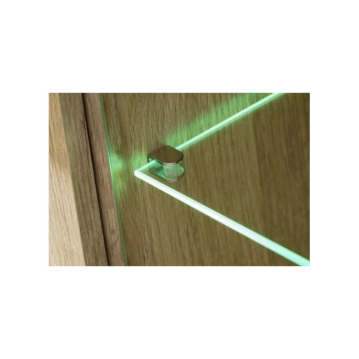 Zoom sur les LEDs de la vitrine ERINA