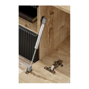 Zoom sur le mécanisme d'ouverture du meuble TV DOUM