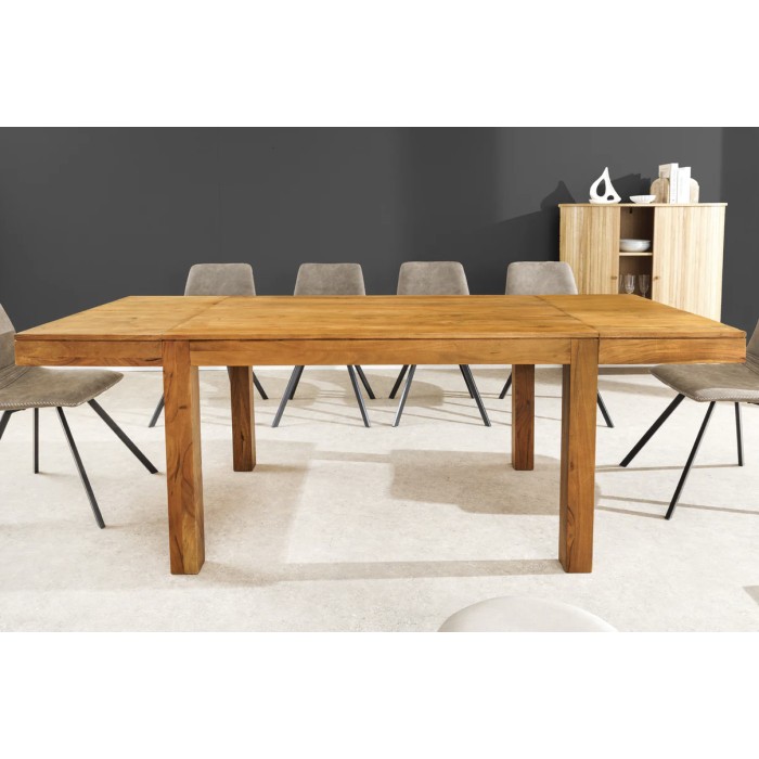 Table MELBO dans un décor 3D avec extension