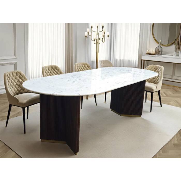 Table MARQUISE dans un décor 3D