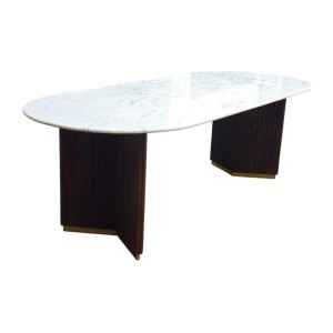 Table MARQUISE sous un autre angle sur fond blanc