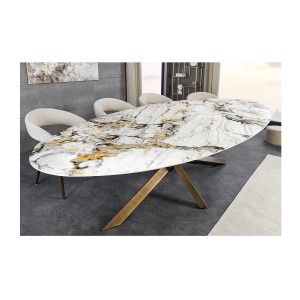 Table AERIS bronze vu de haut