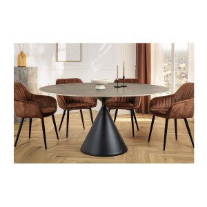 Table VOLTIS grise dans un décor 3D