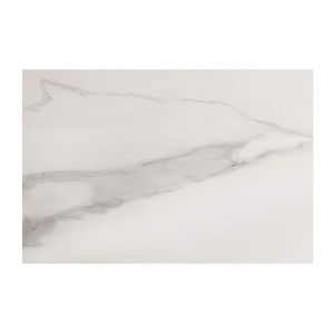 Zoom sur la texture de la table VOLTIS blanche