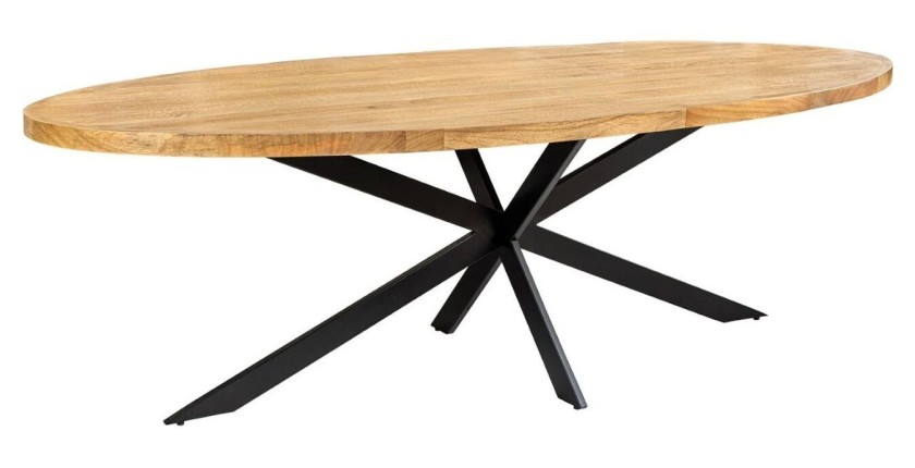 Table ovale SOLARA bois