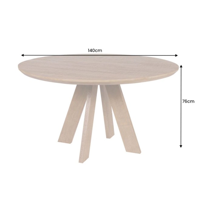 Table ELYA 140 dimensions