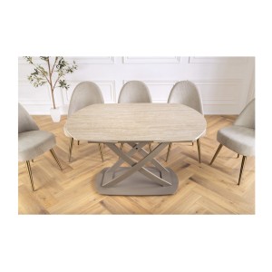 Table ATONIA sans extensions vu de face