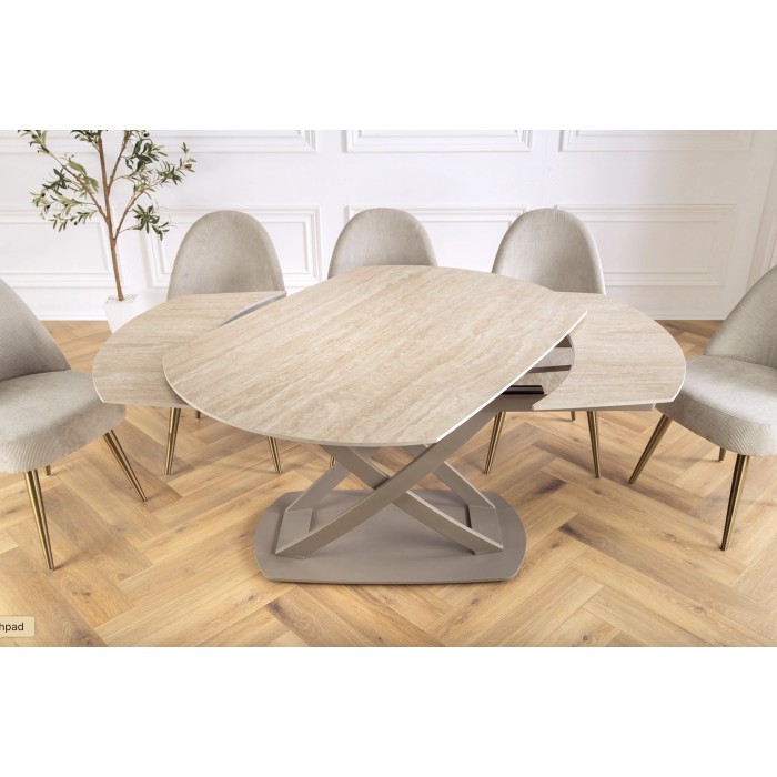 Zoom sur le mécanisme d'extensions ATONIA beige