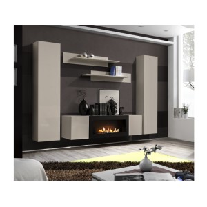 Compo murale opaque FLY cachemire décor 3D